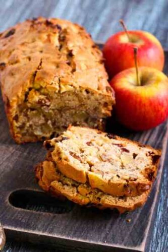 Lentil Apple Walnut Loaf Recipe